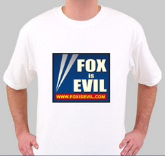 Fox is Evil Hanes T-Shirt